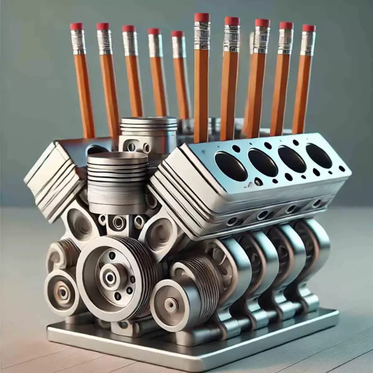 New Pen Holder With… - image