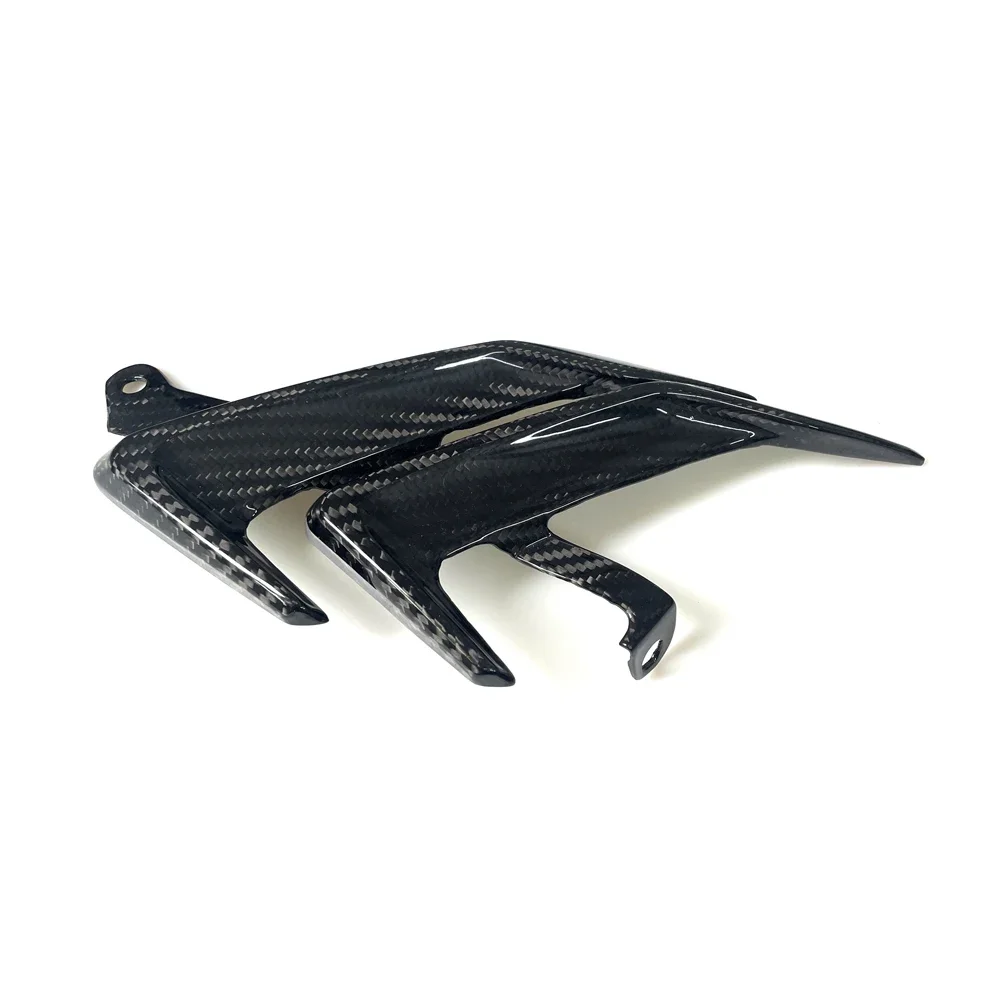Para BMW S1000RR 2019-2024 M1000RR 2021-2022 cubierta de Panel lateral de motocicleta de fibra de carbono cubiertas de placa de carenado apto para carenados medios