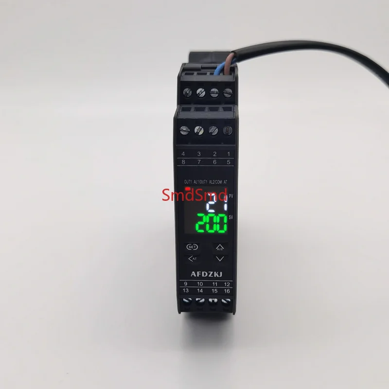 Rail Type Temperature Controller PID Temperature Control Instrument RS485 Communication Alarm Acquisition Module 4-20mA