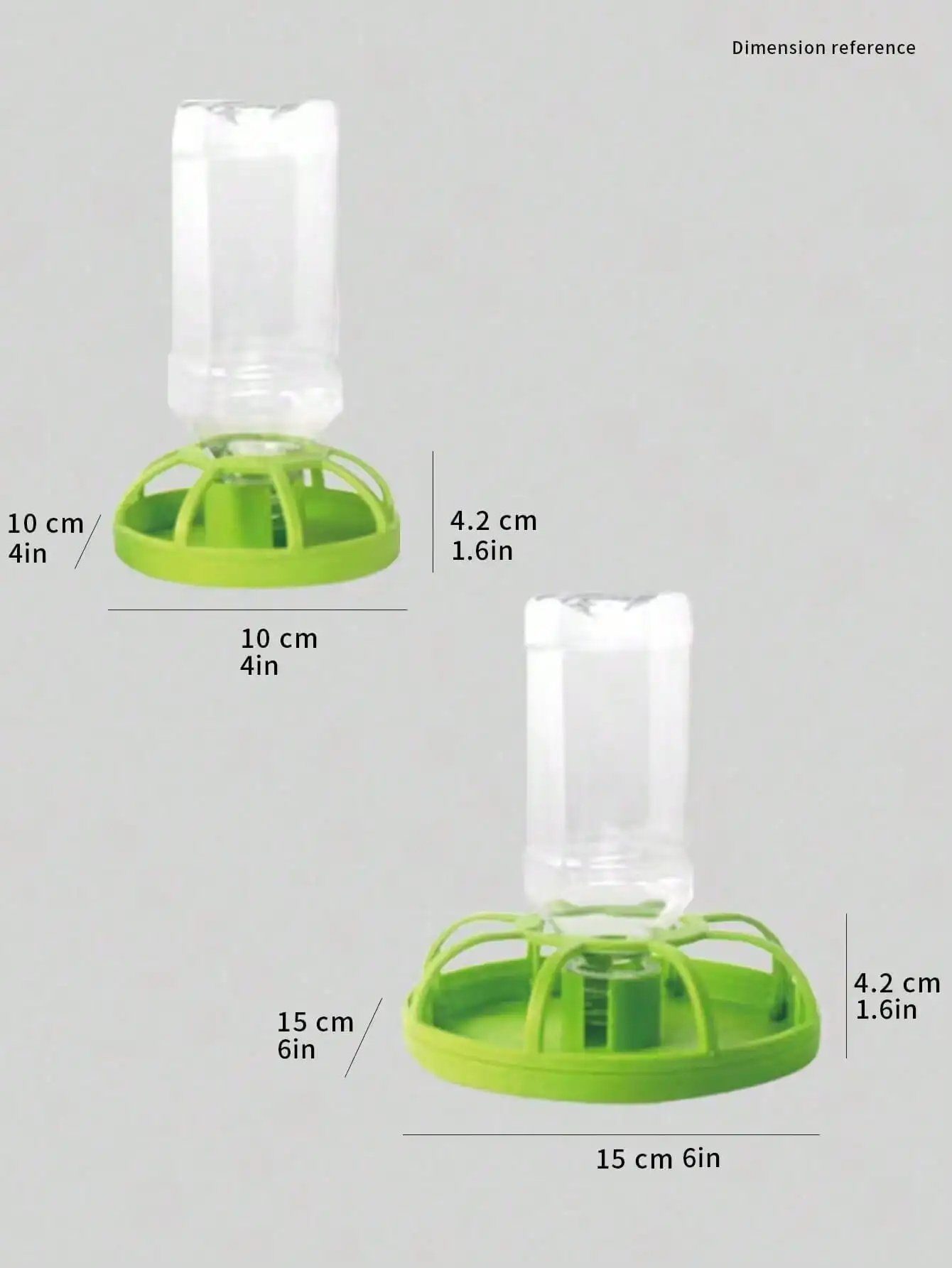 1pc Crawler Turtle Automatic Water Dispenser Climbing Pet Land Turtle Lizard Palace Keeping Box Tank Landscape Water Basin
