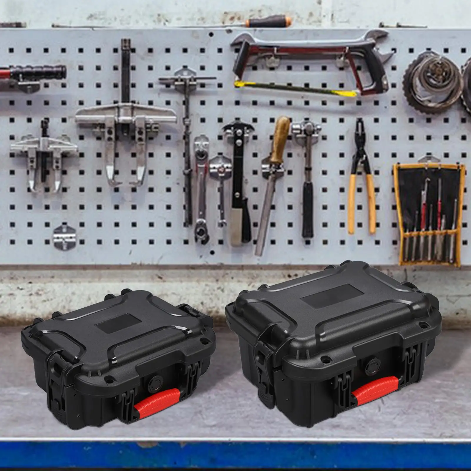 

Чехол для контейнера, противоударный органайзер, портативное хранилище инструментов для оборудования, защищает электрический инструмент