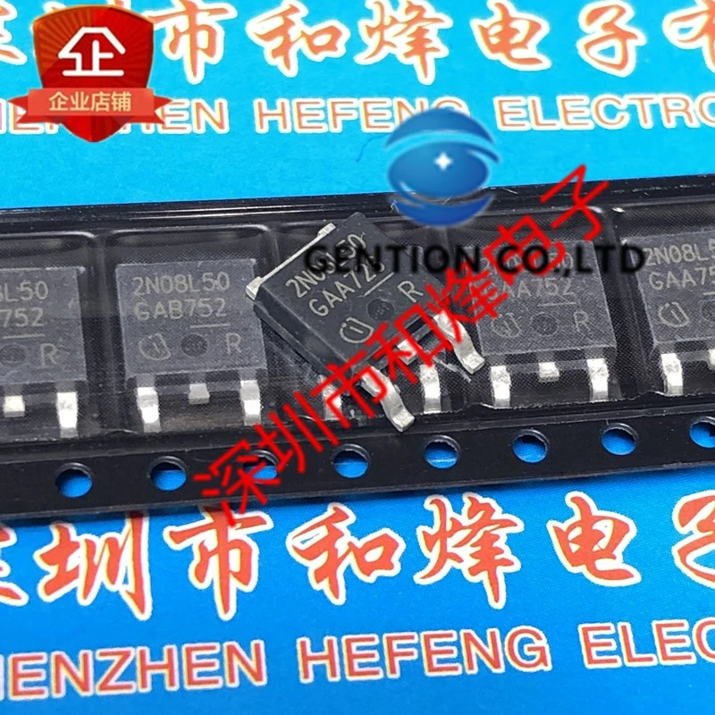 

10 шт. 2N08L50 IPD22N08S2L-50 TO-252 75 В 22 А в наличии 100% новые и оригинальные