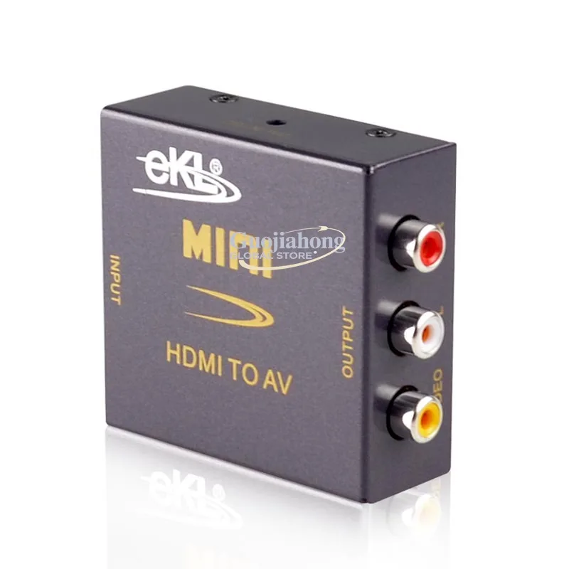 

Конвертер eKL-miniHAV HD&MI в AV, технология Scaler, адаптивный полноэкранный режим, бренд производителя