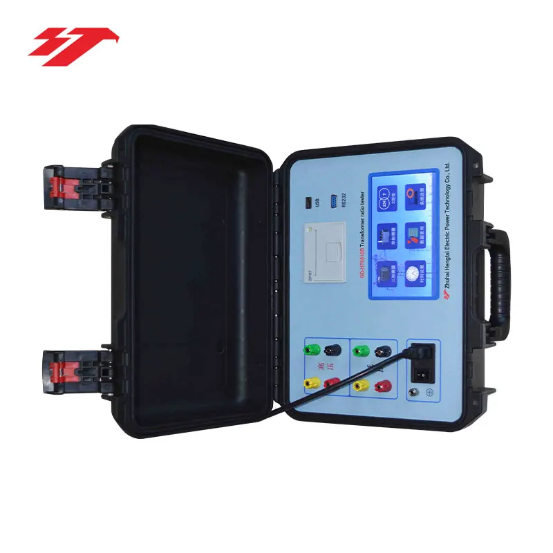 Hengtai GD-HT6810B Electric Digital Transformer Ratiometer 3 Phase Voltage Extension Transformer Turns Ratio Test Set