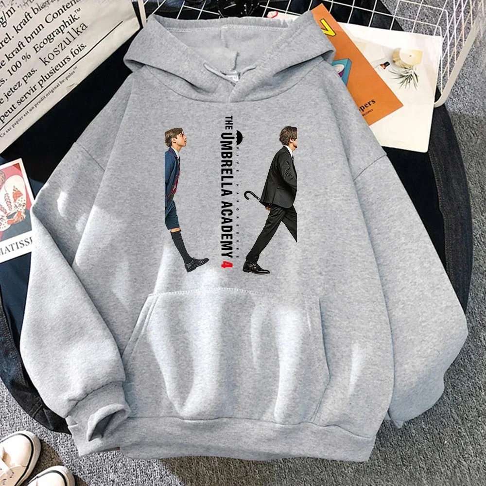 The Umbrella Academy Season 4 Hoodie 2024 Funny Women/men Hoodies Harajuku Aesthetic Unisex Fleece Pullover Sweatshirt Vintage