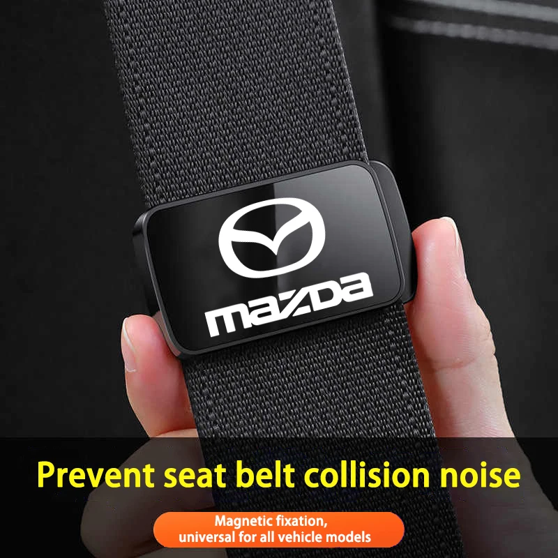 المغناطيسي لوازم السيارات الداخلية مقعد حزام حامل استقرار اكسسوارات السيارات لمازدا 3 6 CX5 2 CX3 CX9 MX5 RX8 Axela Demio