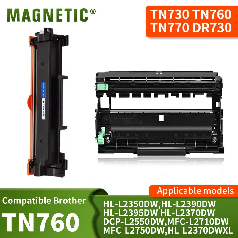 NA TN730 TN760 TN770 DR730 Toner Cartridge For Brother HL-L2390dw L2350dw L2370dn L2395dw DCP-L2550 MFC-L2710 L2713 L2730 L2750