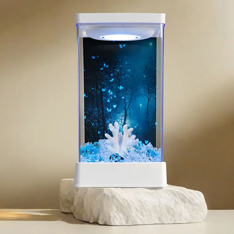 

Japanese Style Designer Originality Aquariums Bedroom Living Room Ornament Offices Aquariums Modern Pet Products Fishbowl HBHD