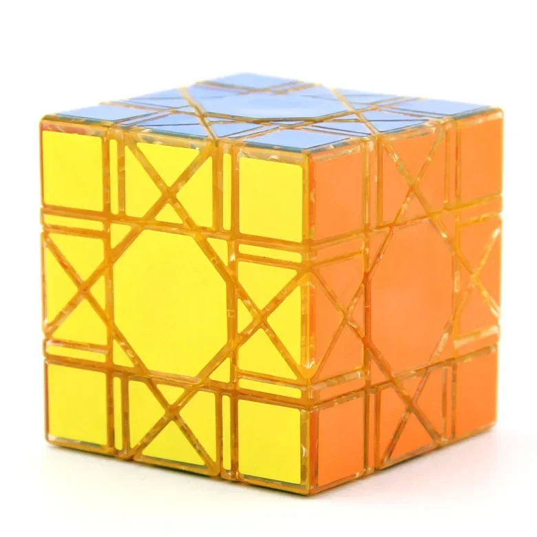 Dayan Transparent Yellow 6 Axis 8 Rank Magic Cube Limit Edition Collection Dayan  Eight Trigrams Mixian I Am Eight Trigrams
