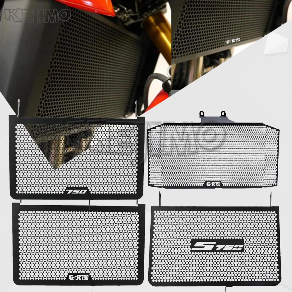 

For Suzuki GSX-S750 GSX S750 GSX-S750Z 2017-2022 2023 2024 2025 2026 Motorcycle Radiator Grille Guard Cover Fuel Tank Protect