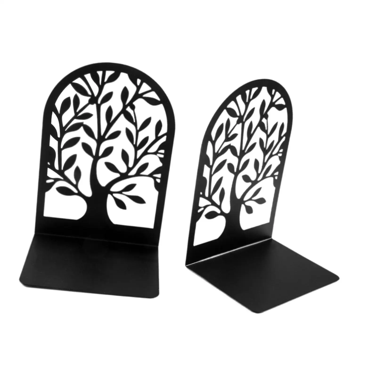 Imagem -02 - Metal Bookends para Livros Pesados Rolhas Stand para Mesa Casa e Escritório Pcs