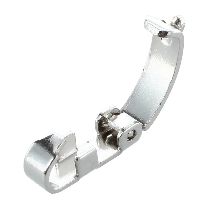 الفولاذ المقاوم للصدأ مجوهرات سوار ساعة معصم ، الفرقة أضعاف أكثر من المشابك ، 0.4X0.1 "، 100 قطعة