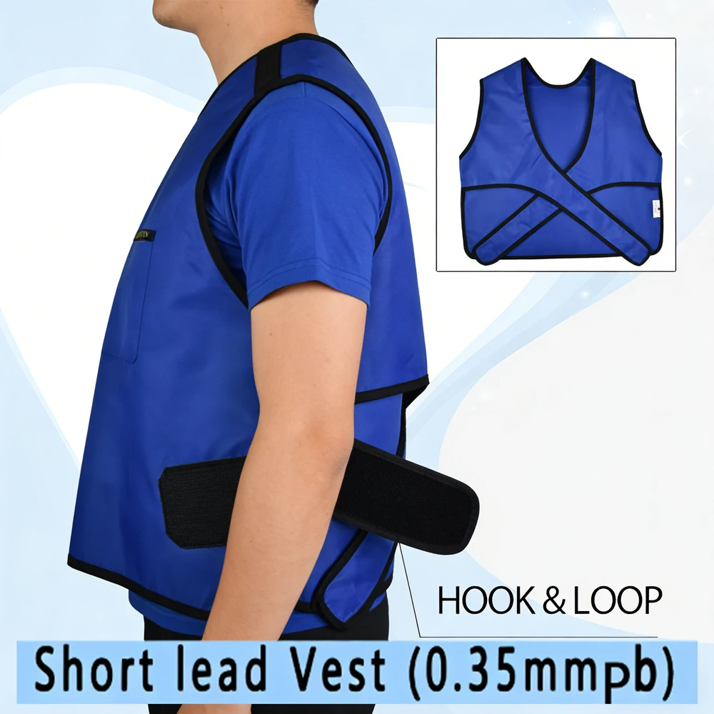 

Рентгенозащитный свинцовый фартук 0,35 мм, укороченный, для защиты от излучения, для стоматологов и пациентов