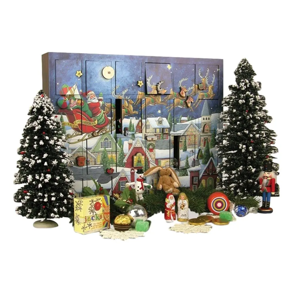 Santas Sleigh Ride Advent Caroler #AC07 From The Advent Calendars Collection