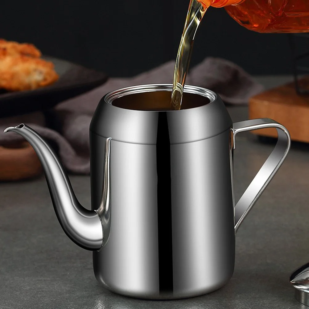 

Household Oil Dispenser Easy-Clean Seasoning Bottle Multi-Function Oil Container for Cooking Vinegar Bottle