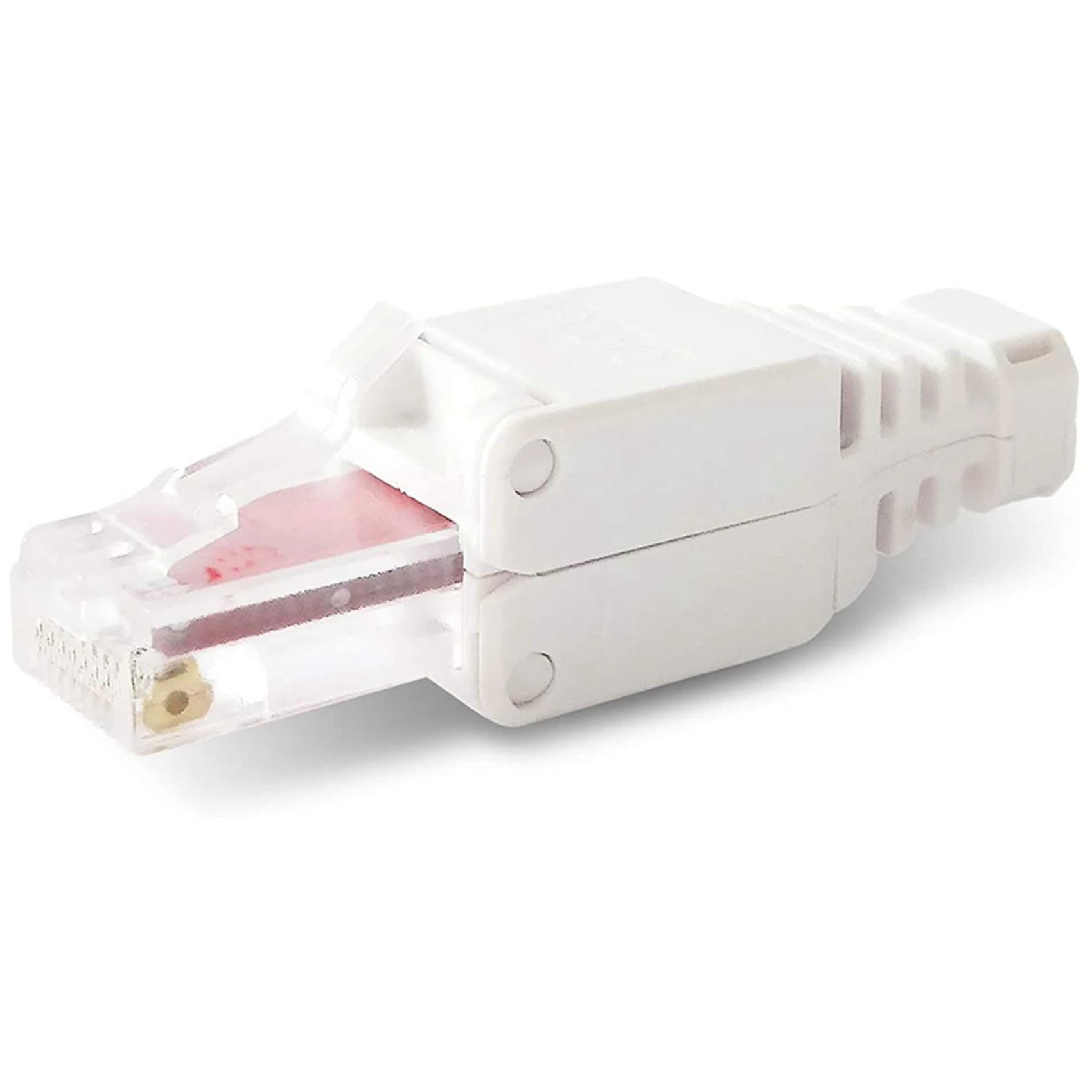 30 X Network Connectors Tool-Free RJ45 CAT6 LAN UTP Cable Plug Without Tools Cat5 Cat7 Installation Cable Patch Cable