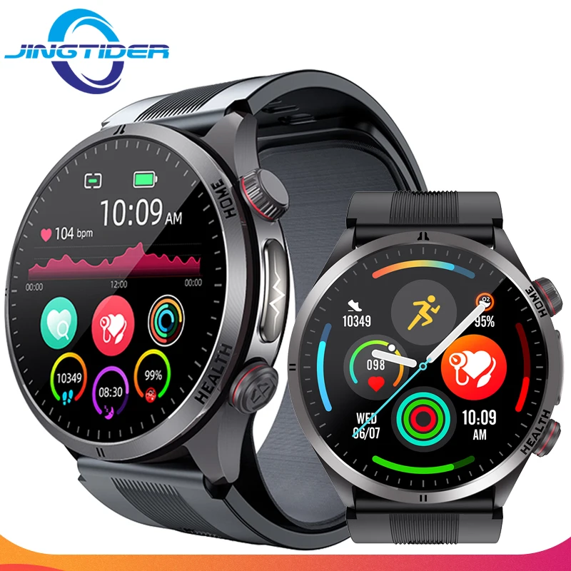 

S26 Men Women Air Pump Airbag Type Accurate Blood Pressure Monitor Smart Watch Body Temperature Bluetooth Calling Smartwatch
