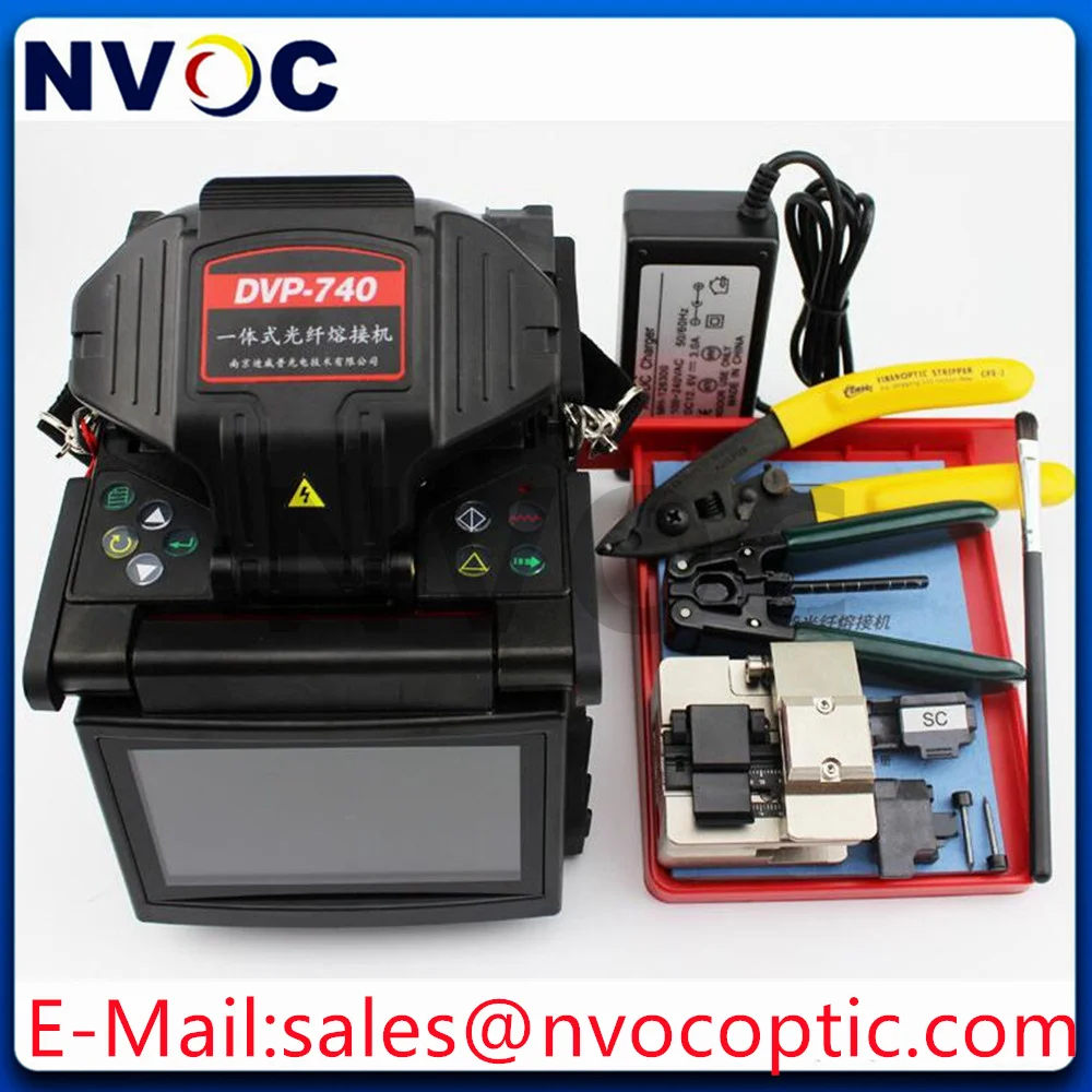 

Оригинальный многоязычный сварочный аппарат для оптоволокна DVP-740 FTTH, модель DVP-740D, для сварки и сращивания оптоволоконных кабелей