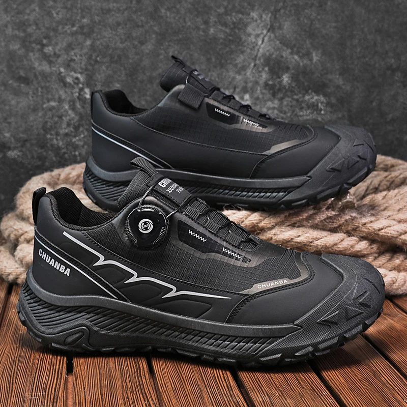 

Spring New Men's Shoes Fashionable Casual Sports Shoes Comfortable Work Shoes Multi functional Extra Large Outdoor Hiking Shoes