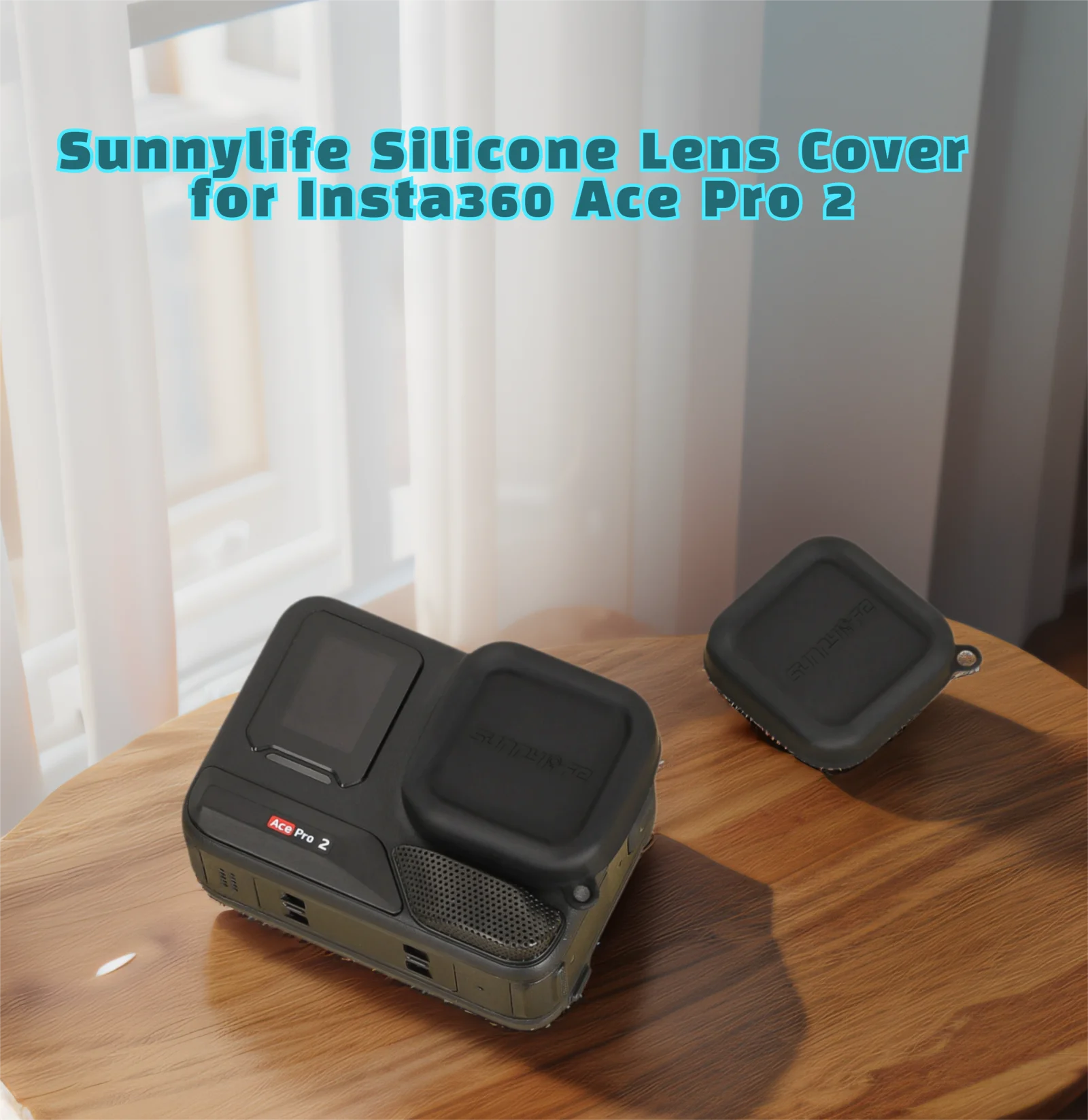 

Sunnylife Lens Cap for Insta360 Ace Pro 2 Camera Protector Silicone Lens Cover for Insta 360 Ace Pro Protection Case Shell