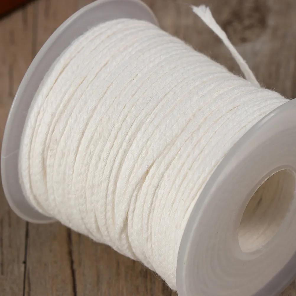 Cotton Lamp Wicks Replacement Making DIY Halloween Christmas Cotton Wick Roll Cotton Wicks Roll Pure Cotton Wick 30M