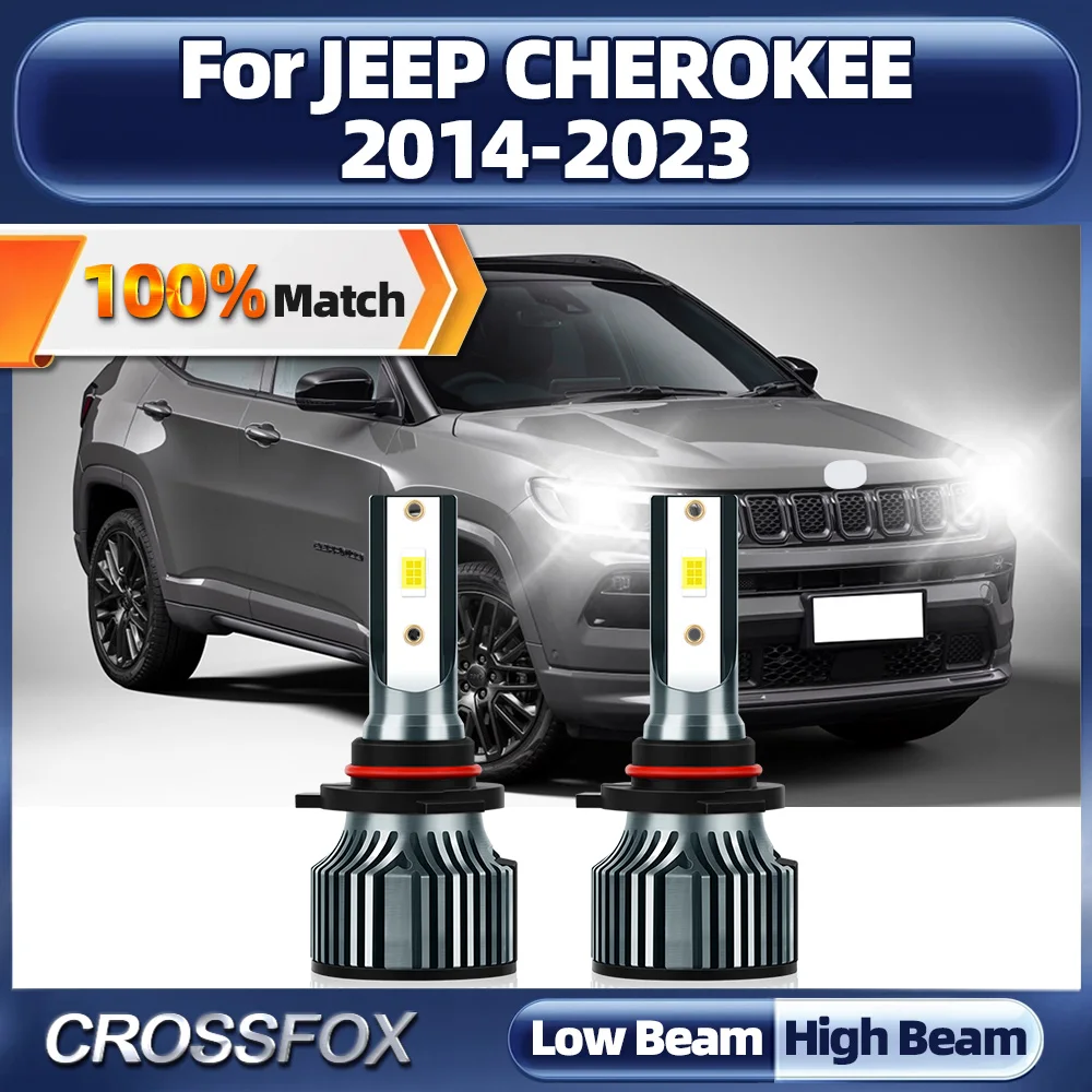

Super Bright 9012 HIR2 Car LED Headlight Bulbs 20000LM Turbo Auto Lamps 12V For JEEP CHEROKEE 2014-2018 2019 2020 2021 2022 2023