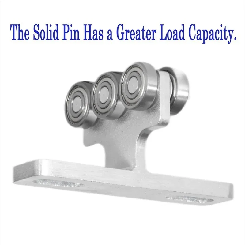 T-type 6-wheel electric hoist hand cart assembly, industrial bearing pulley, lifting pulley, rail slide