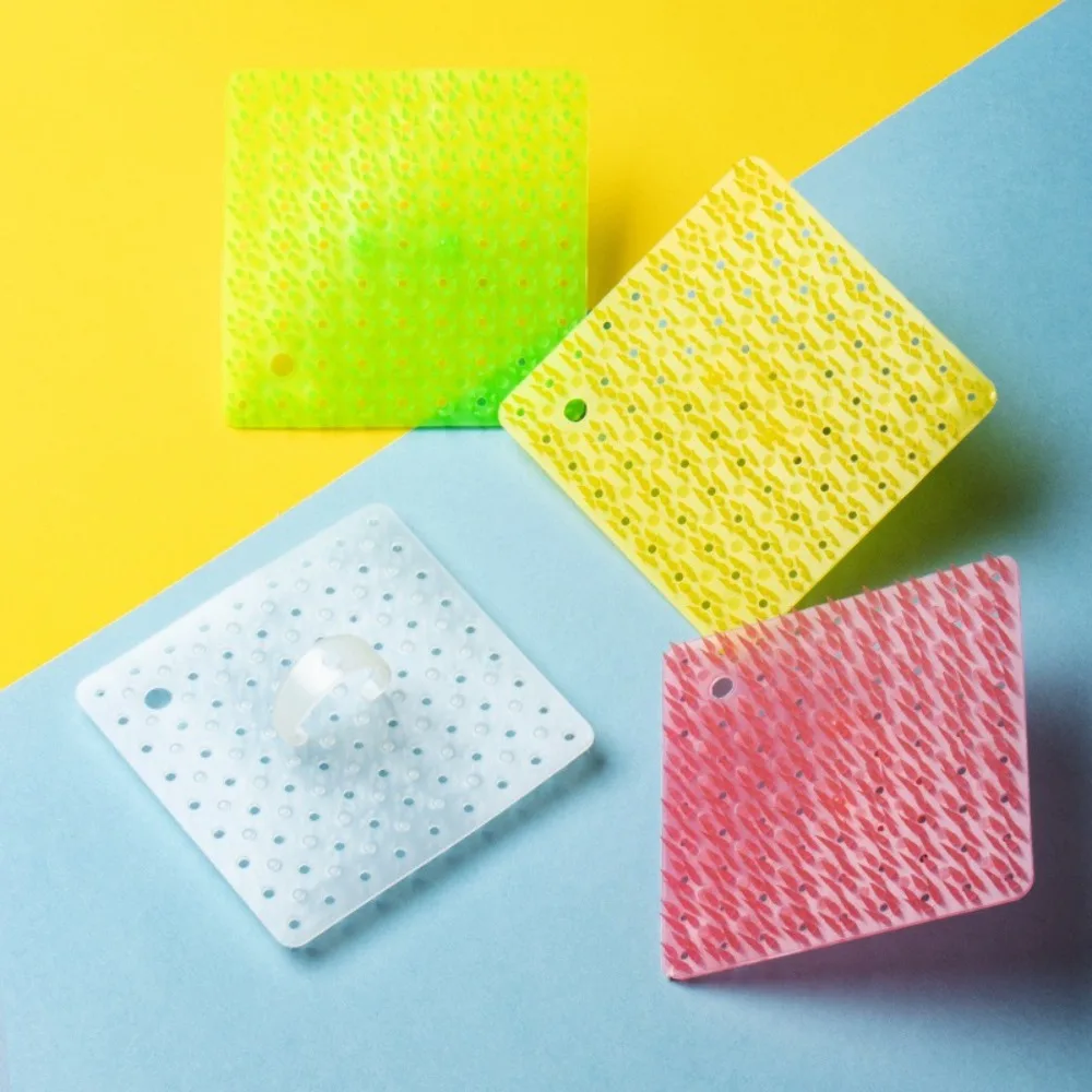 Portable Plastic Vegetable Clean Brush 9cm Potato Finger-cot Brush Kitchen Gadget Carrot Dish Scrubber Fruit
