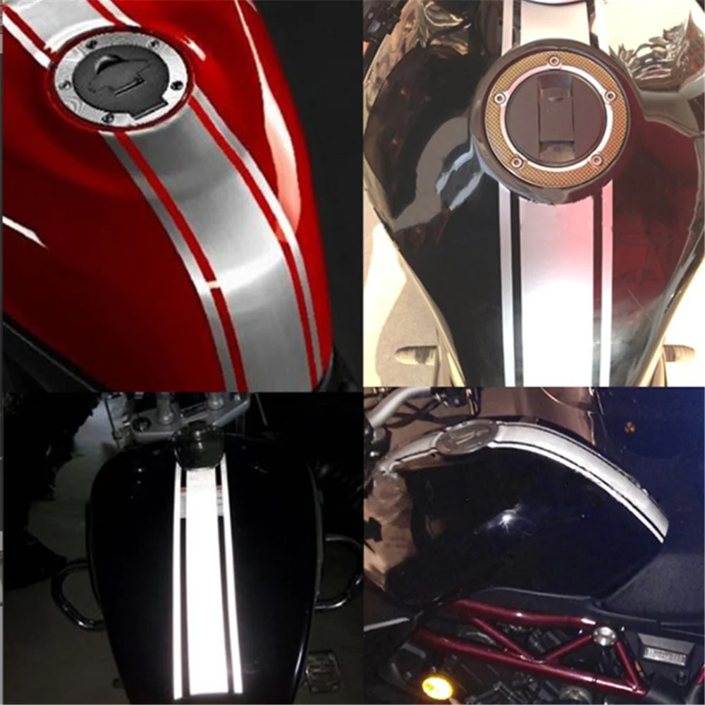 Motorcycle decorative fuel tank strip sticker for YAMAHA YZF R1 R1M FAZER600 FZX700 FAZER R6S EUROPE VERSION