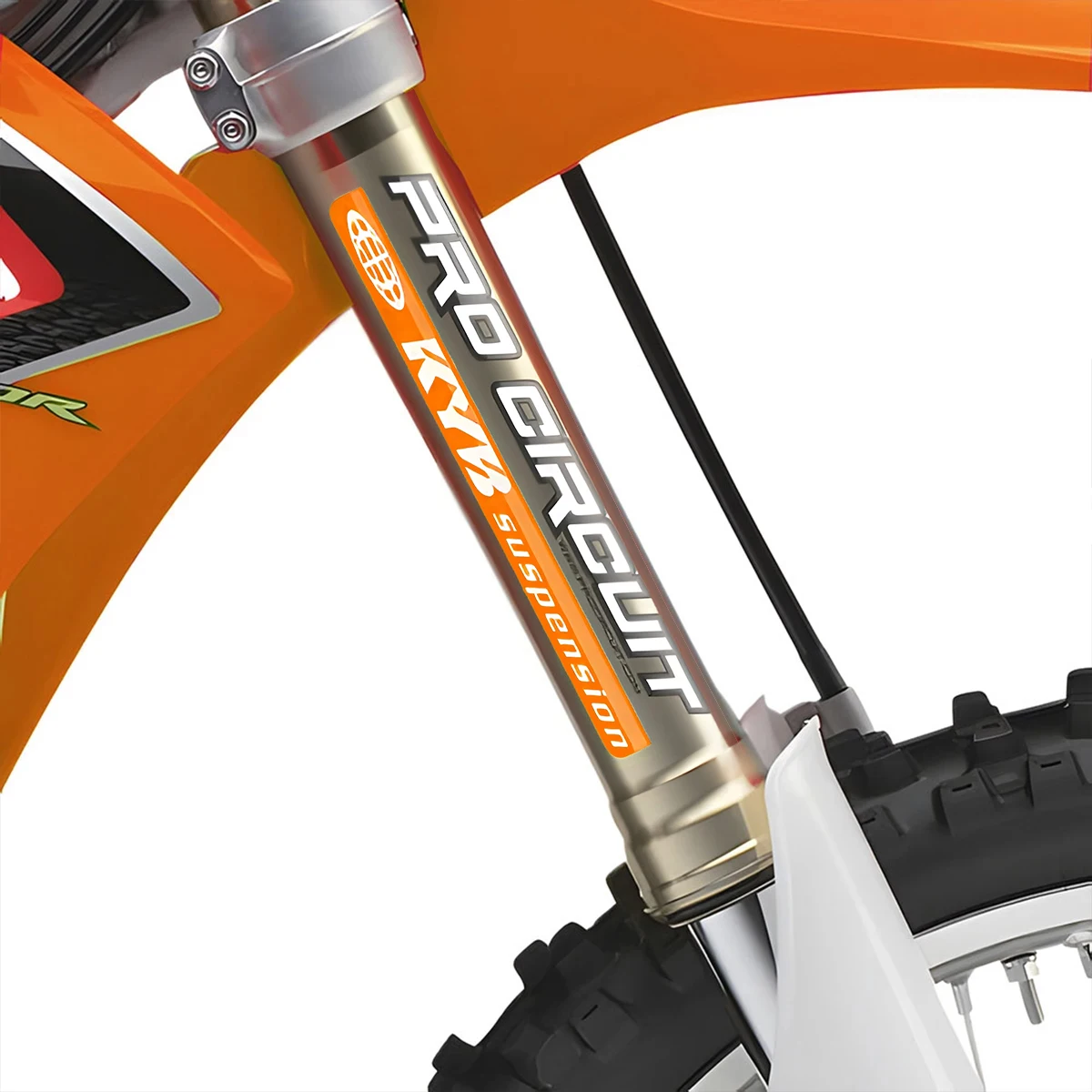 KYB Racing Reflective Suspension Shock Motorcycle Accessories Adhesivos Decal Stickers For KTM SX XC SXF XCF EXC EXCF XCW 250 f