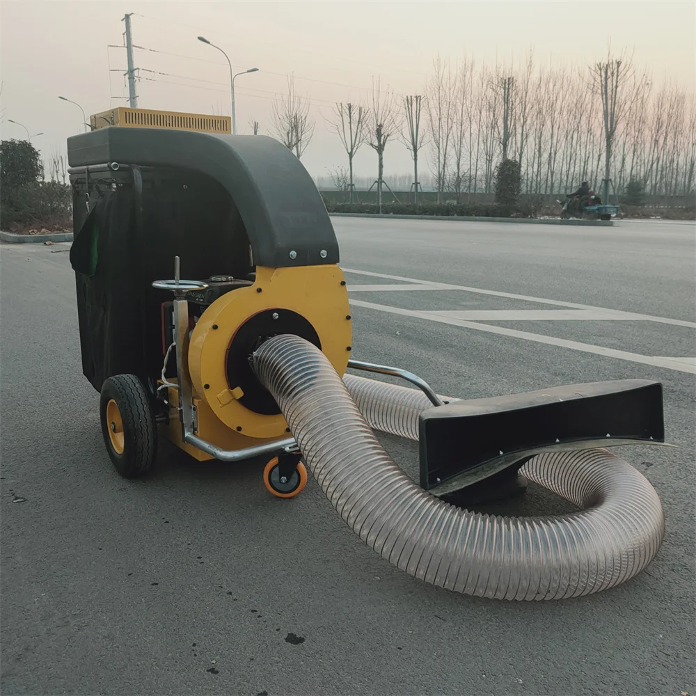 Leaf Collecting Cleaning Blower Suction Leaf Crusher Suction Machine for Landscaping