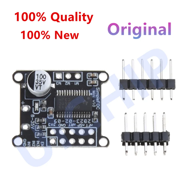 Carte de commande de moteur sans balais DC FOC alternative SimpleFOCMini, algorithme SVPWM