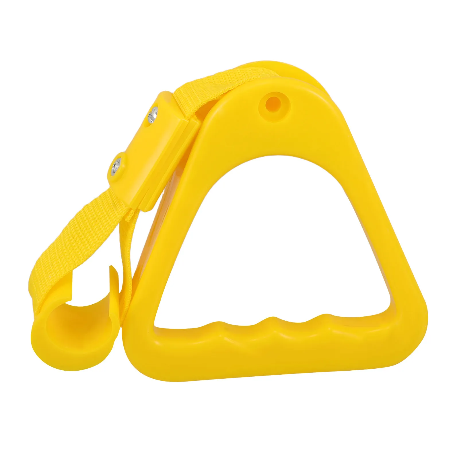 Yellow Subway Handrail Ring for Elderly Stable Support Mobility Aid in Public Transport Grab Handle Car Helper Handle