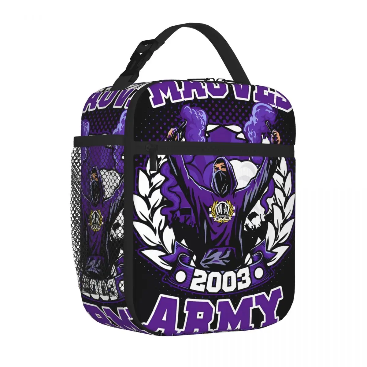 Bestselling Mauves Army 2003 - Ultras RSCA Multifunctional Sports Lunch Bag Hospital Visiting Neoprene Lunch Bag