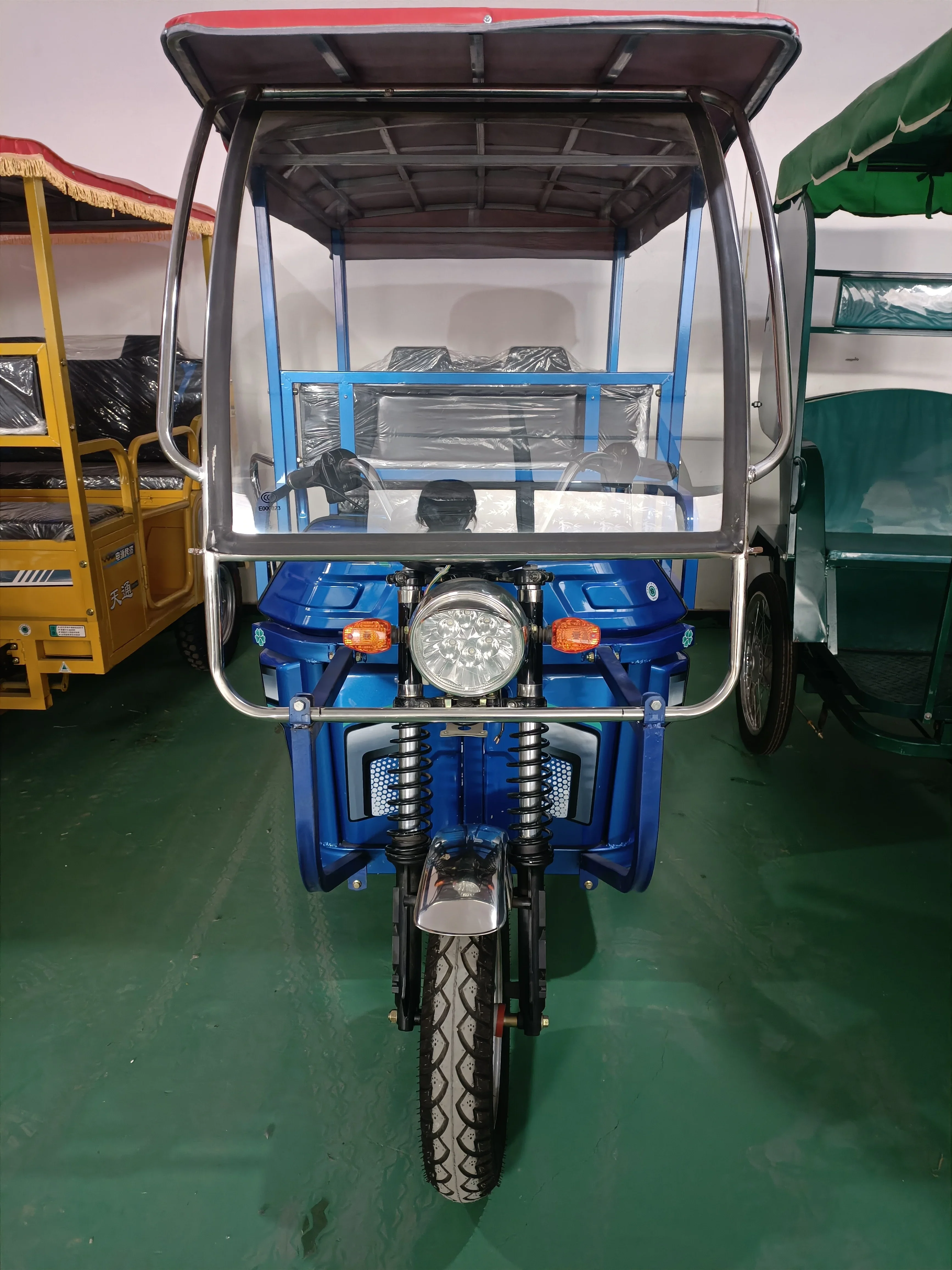 Best Sale Tuk Tuk Taxi India 3 Wheel Adult Electric Passenger Tricycle