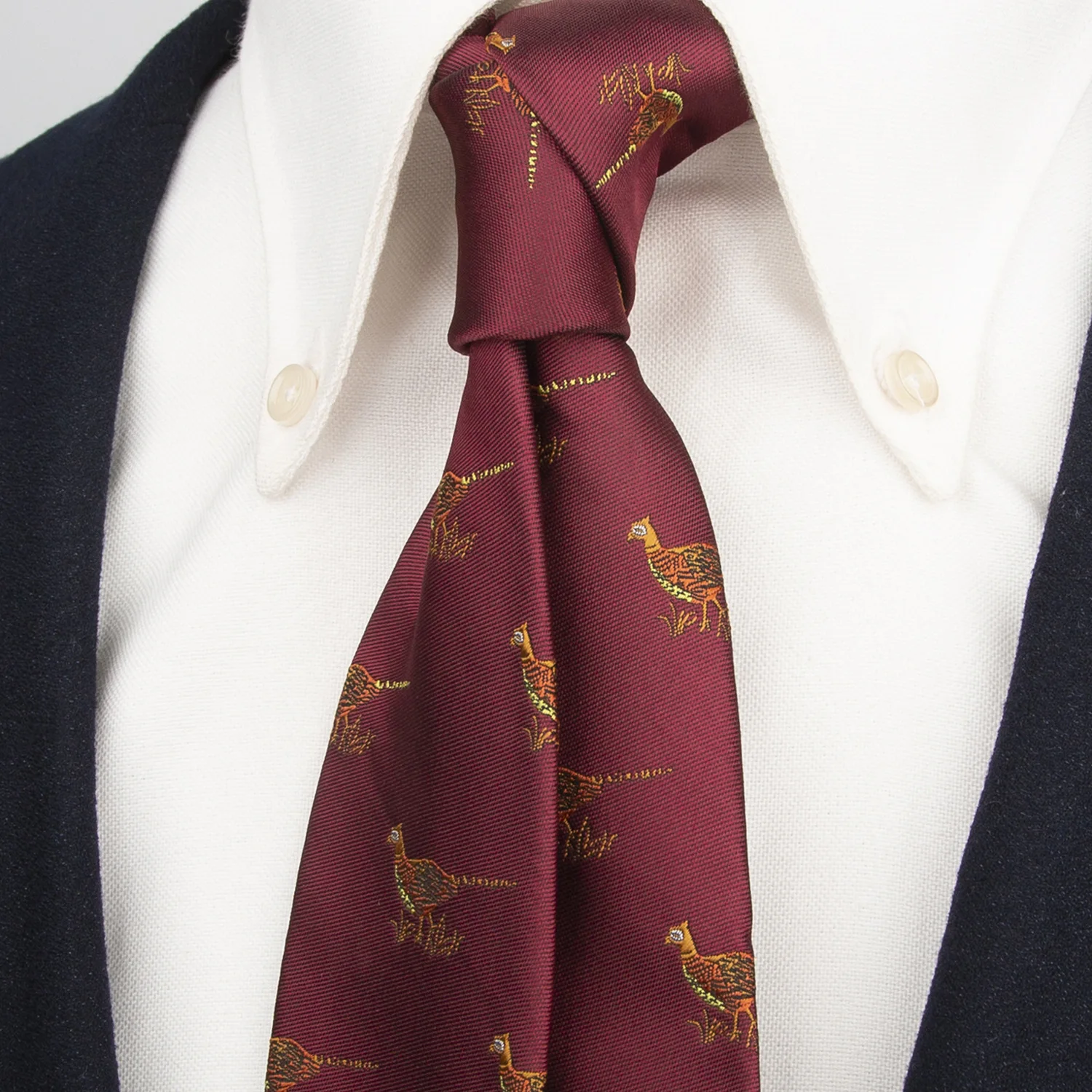 

Мужской галстук 6 см с вышитым узором птицы, галстук для мальчика, жаккардовая ткань, деловые галстуки для отдыха в китайском стиле, легкие роскошные аксессуары