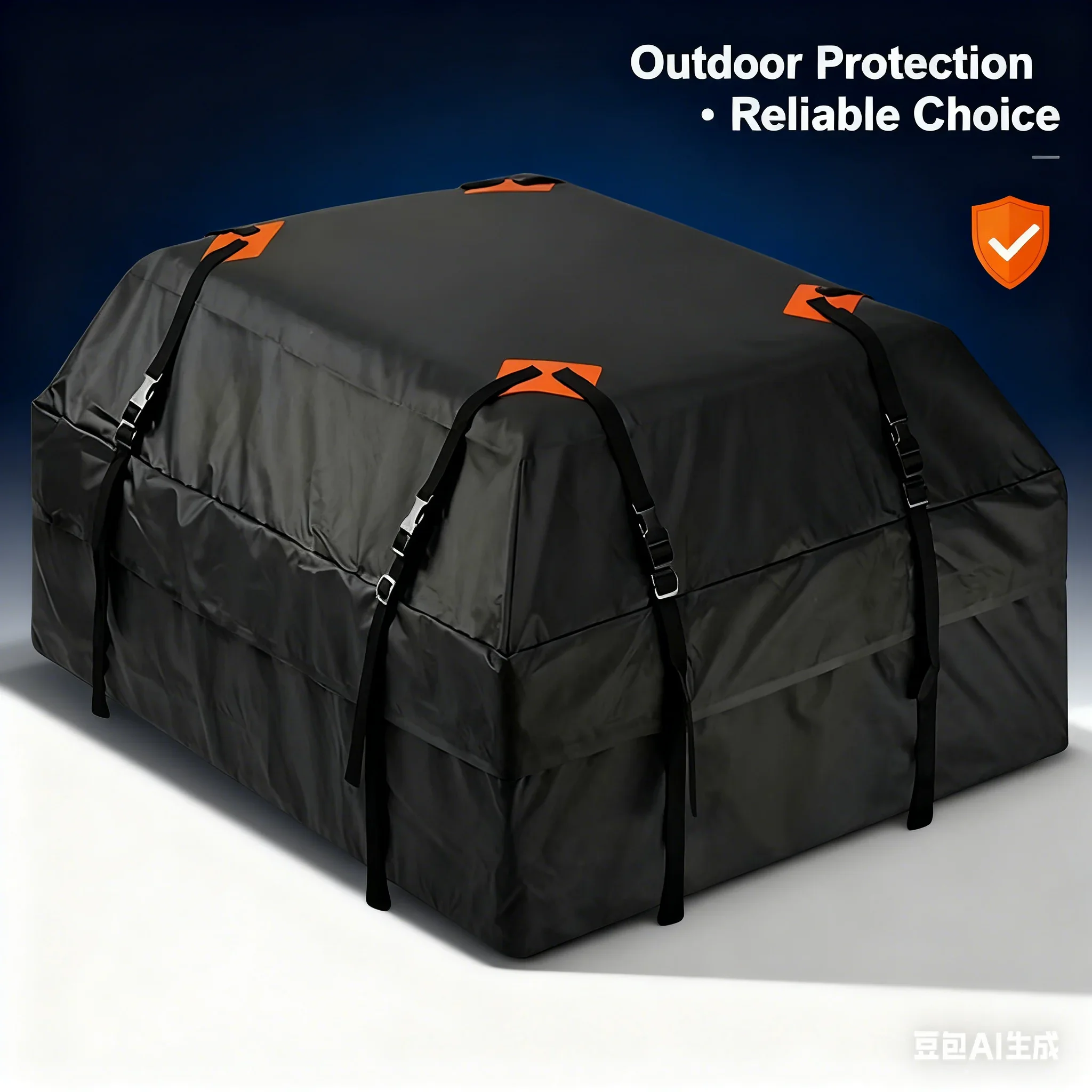 112×87×44cm Car Luggage Roof Bag Duffel Bag Waterproof Bag Sun-resistant Dust-proof Roof Carrier Bag Large Storage Capacit