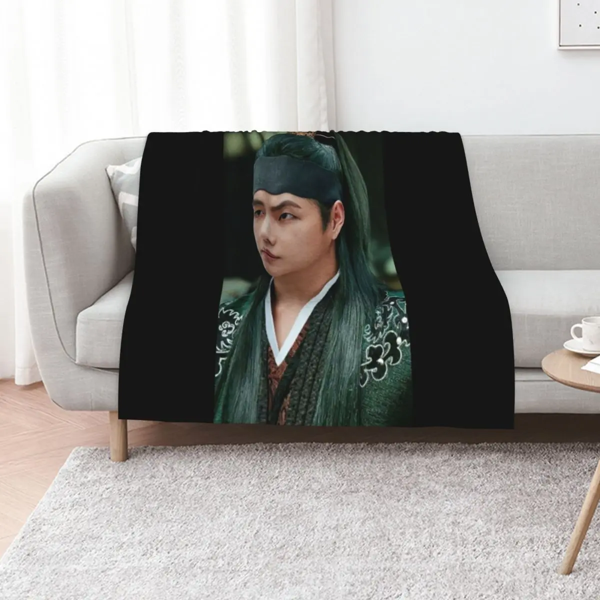 Manta Decorativa Hwarang, Color Resistente, Acogedora
