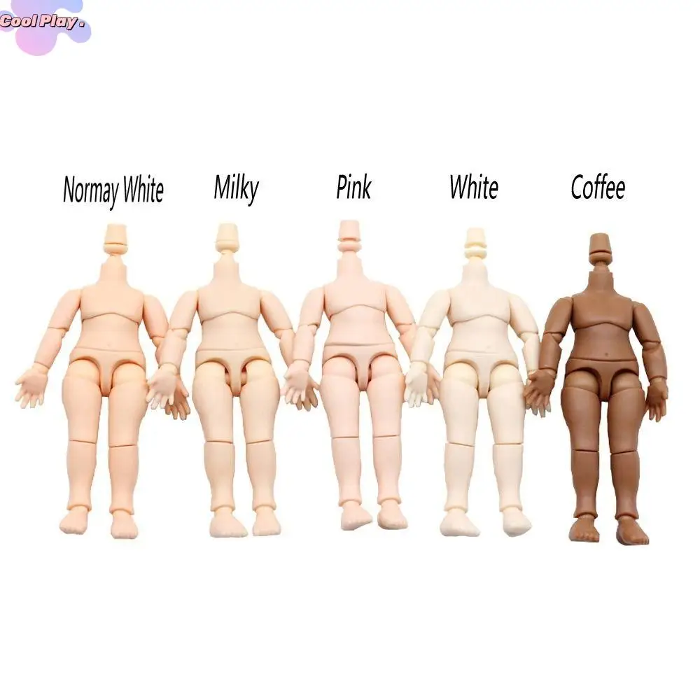 

Spherical Joint Ob11 Doll Body Multi-skinned Replacement Doll Model Body Hand Set Moveable Joints Obitsu Doll 1/12 BJD Doll