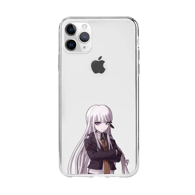 Danganronpa Phone Case For Iphone 6 6 S 7 8 Plus Xr X Xs Max 11 12 13 Mini Pro Max Se 2020 Transparent Phone Cover