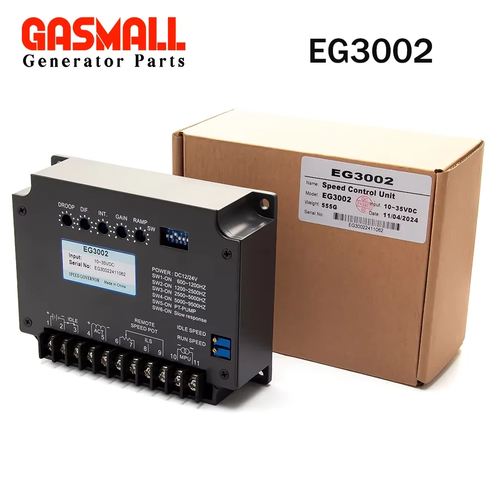 LIXISE EG3002 Generator Speed Control Electronic Governor Diesel Genset Parts Replacement Generator Parts