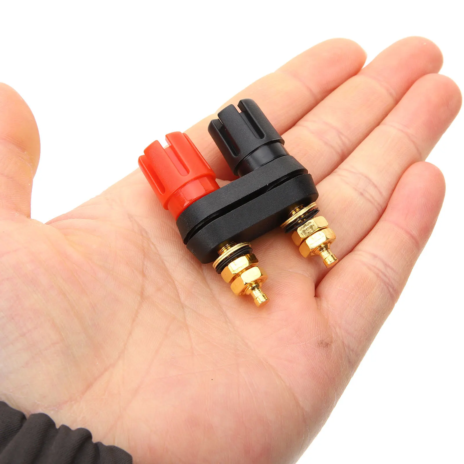 

3Pcs Loudspeaker Connector Binding Post Terminal for Theater Amplifier Speaker Sound Equipment Accessories