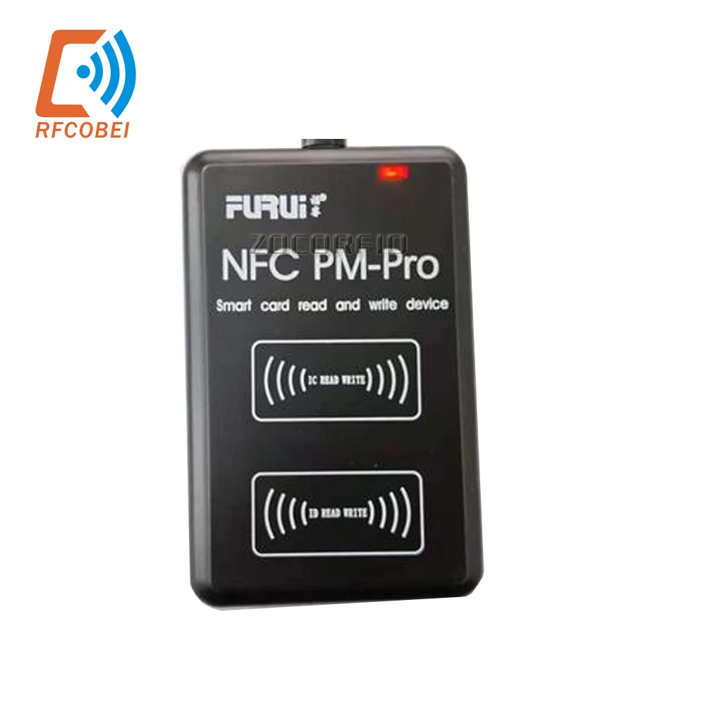 RFID Decoding Duplicator NFC Smart Chip Card Reader 13.56Mhz 1K s50 Badge Clone 125Khz T5577 Token Tag Writer PM Pro Key Copier