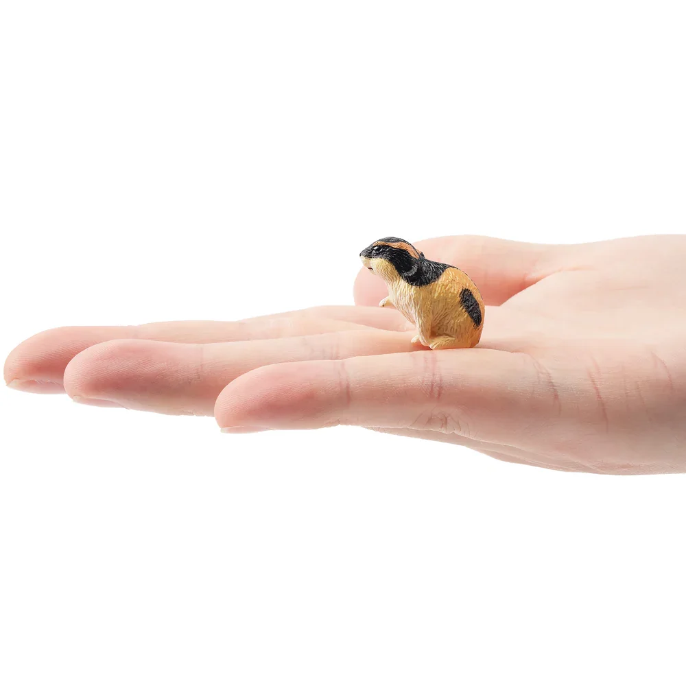 Toymany Simulation Lemming Polar Tier Modell Spielzeug Mini Figuren Puppen Action Figuren Spielzeug Kinder Geschenk Kuchen Dekoration