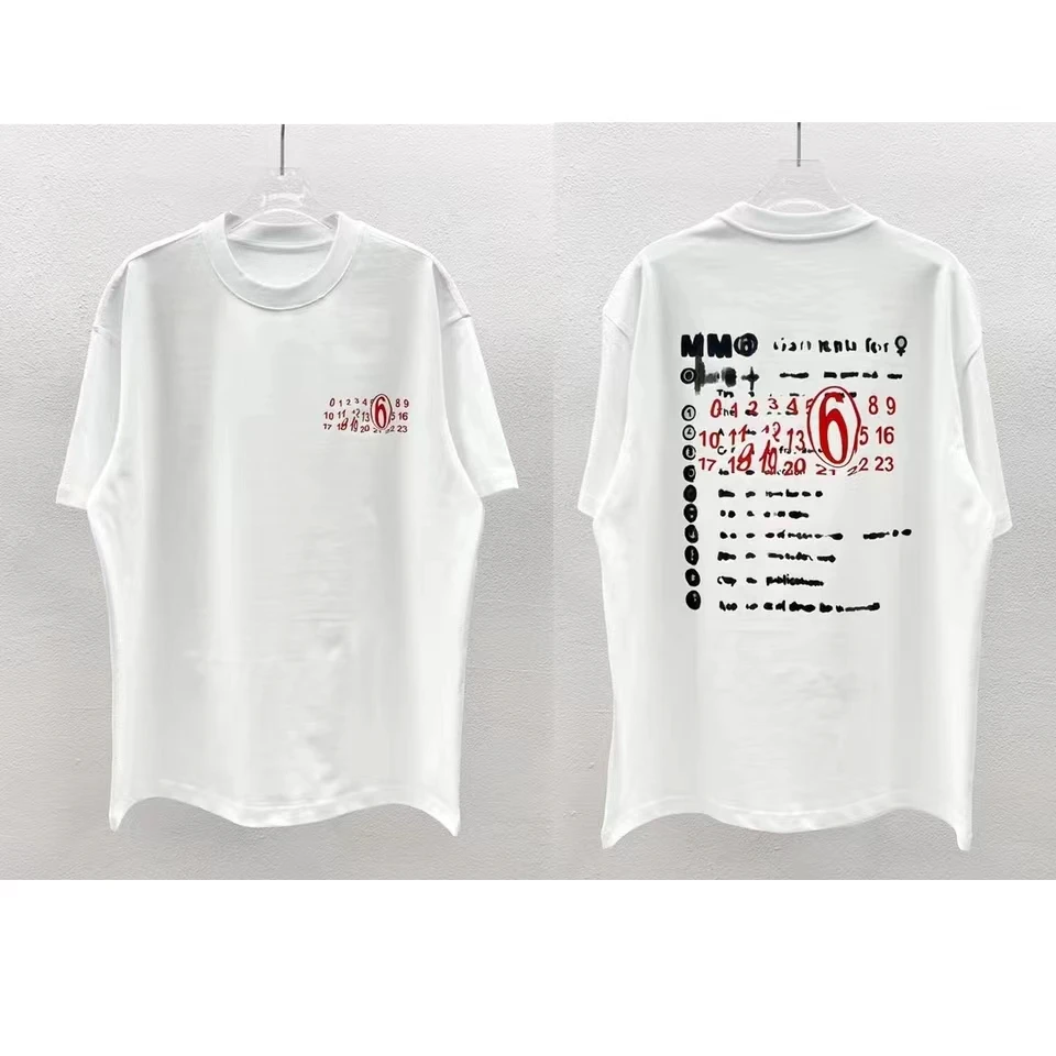 Heavyweight new design printed digital crewneck loose-fitting casual short-sleeved men's and women's T-shirt