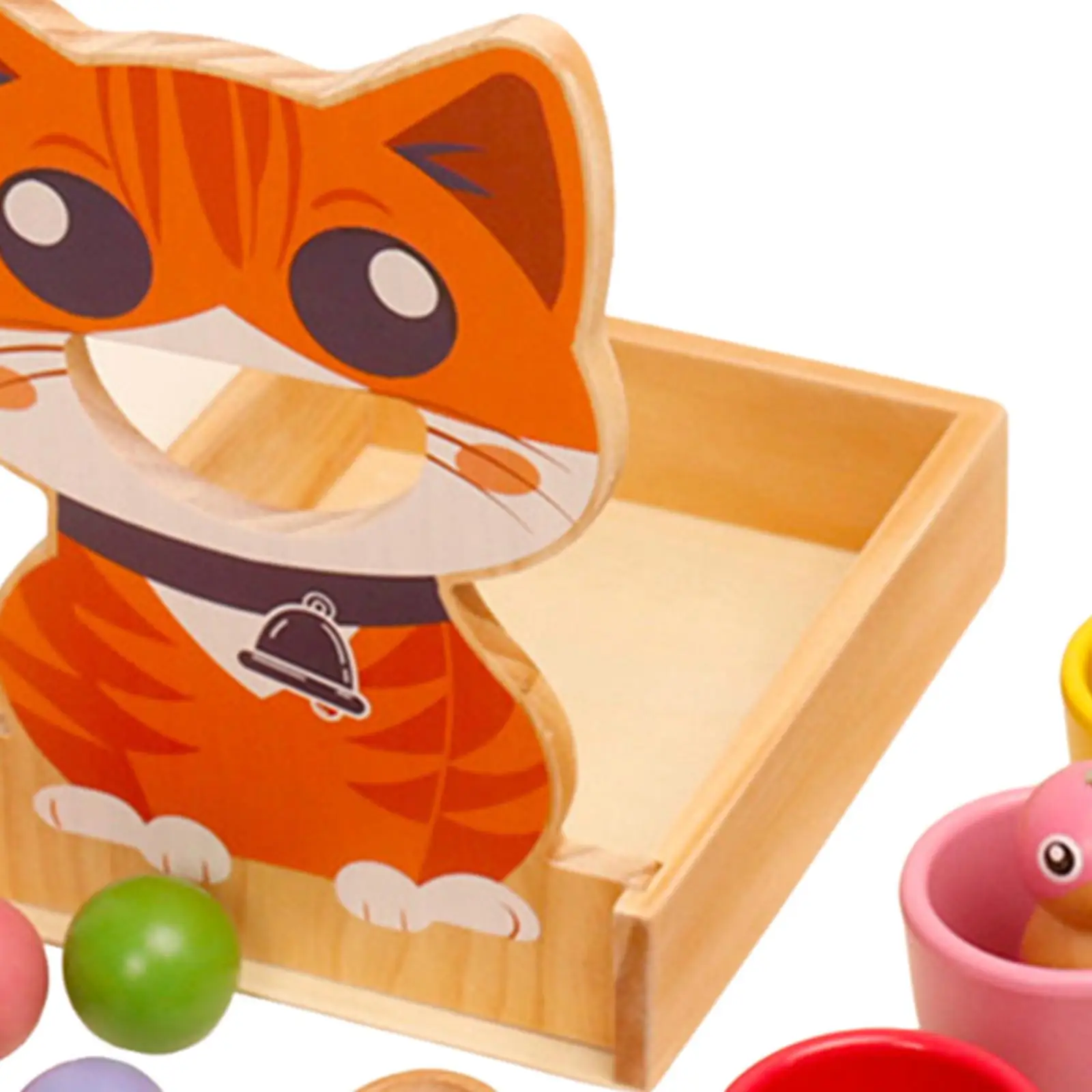 Balles en tasses, jouet de correspondance des couleurs, jeu de développement, apprentissage du tri et du comptage des couleurs, détection, activités d'apprentissage, jeu de correspondance