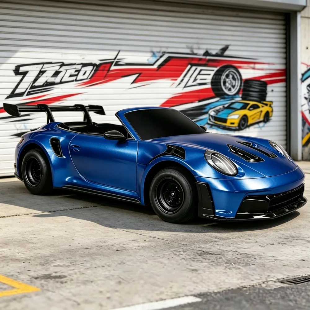 Electric Permanent Magnet Synchronous Motor Drift Karts with LED Light Customizable Racing Cars Go-Karts Made in China
