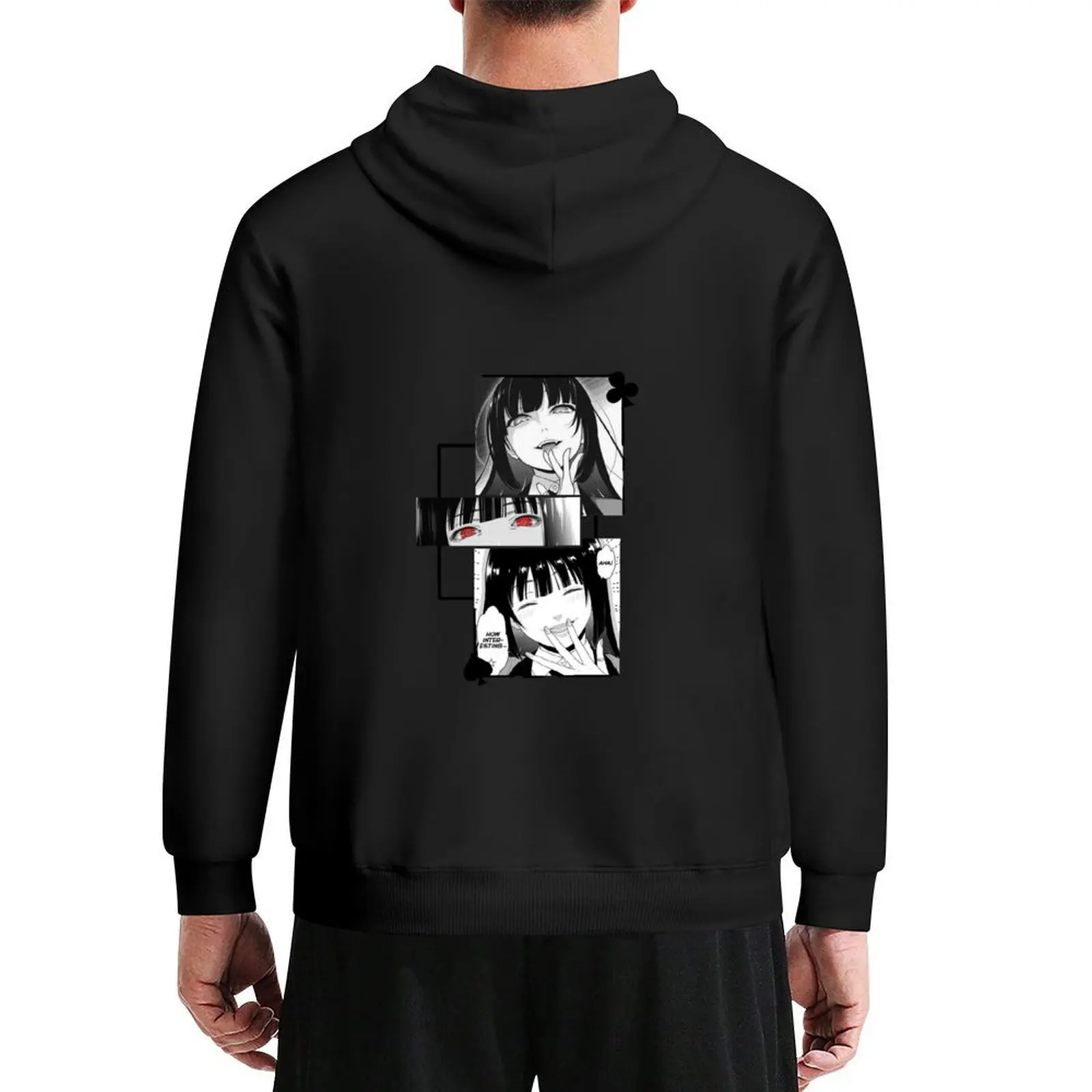 

Kakegurui Yumeko Jabami Mangá Hoodie mens designer clothes male clothes men's coat korean style clothes hoodie streetwear