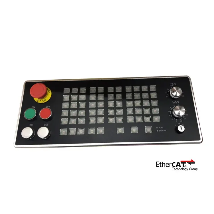 PANEL21190e | CNC Control Panel EtherCAT Operation Panel | Industrial Keyboard | HMI PLC