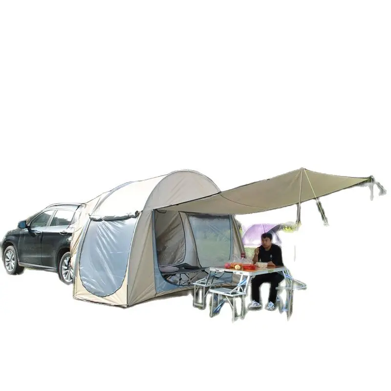 

Upgraded Front Hall SUV Tent with Mesh Extension Canopy Rear Integrated Self-driving Tour Car Tail Side Multi-person Rain-proof